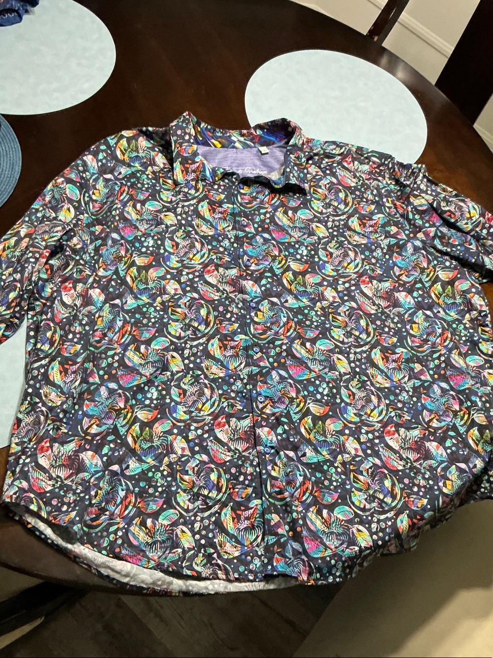 Robert Graham Men's Multicolor Floral & Abstract Button-Down Shirt